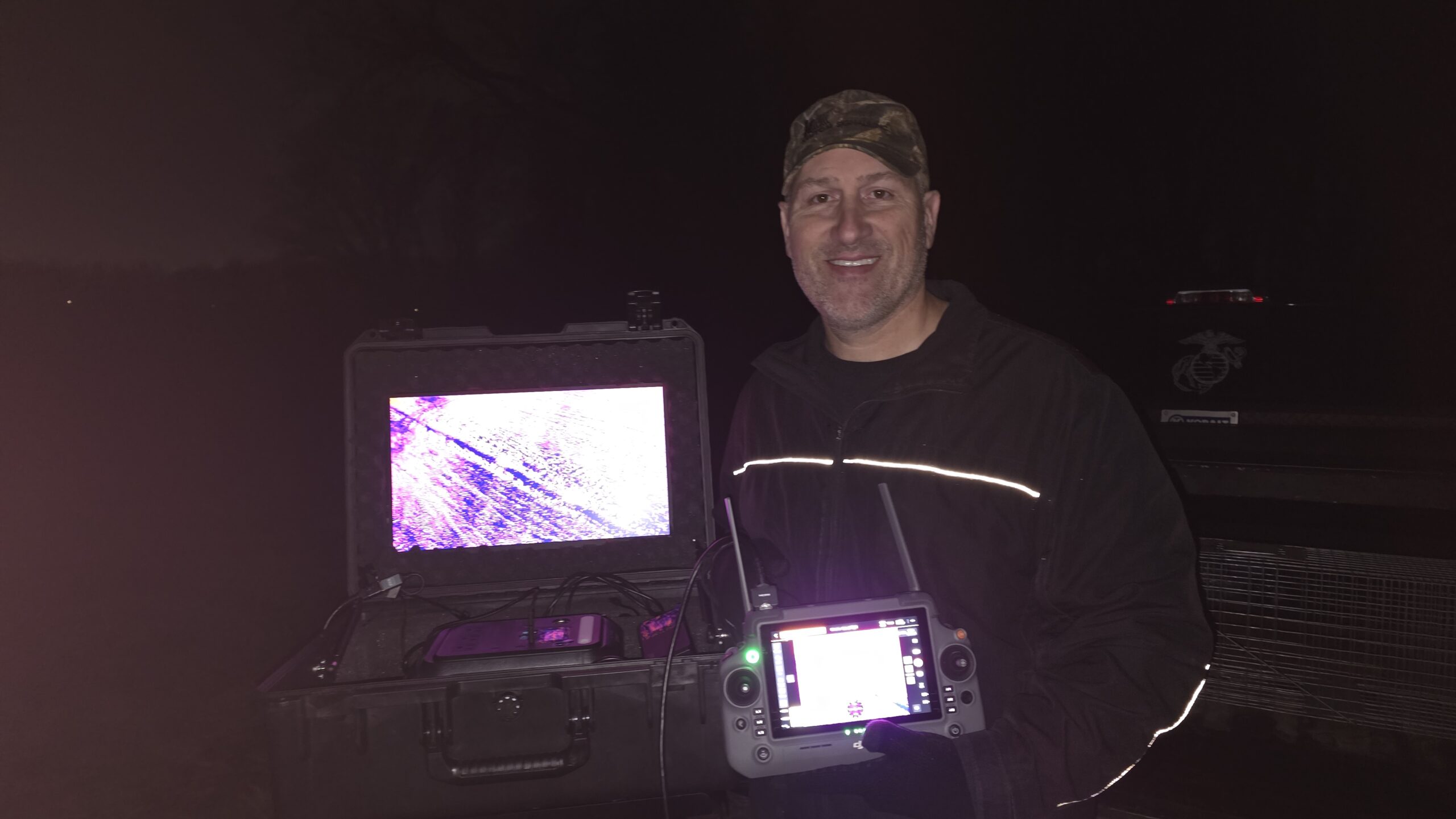 Local thermal drone pet recovery operator in Kansas City