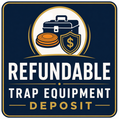 Refundable Trap Equipment Deposit